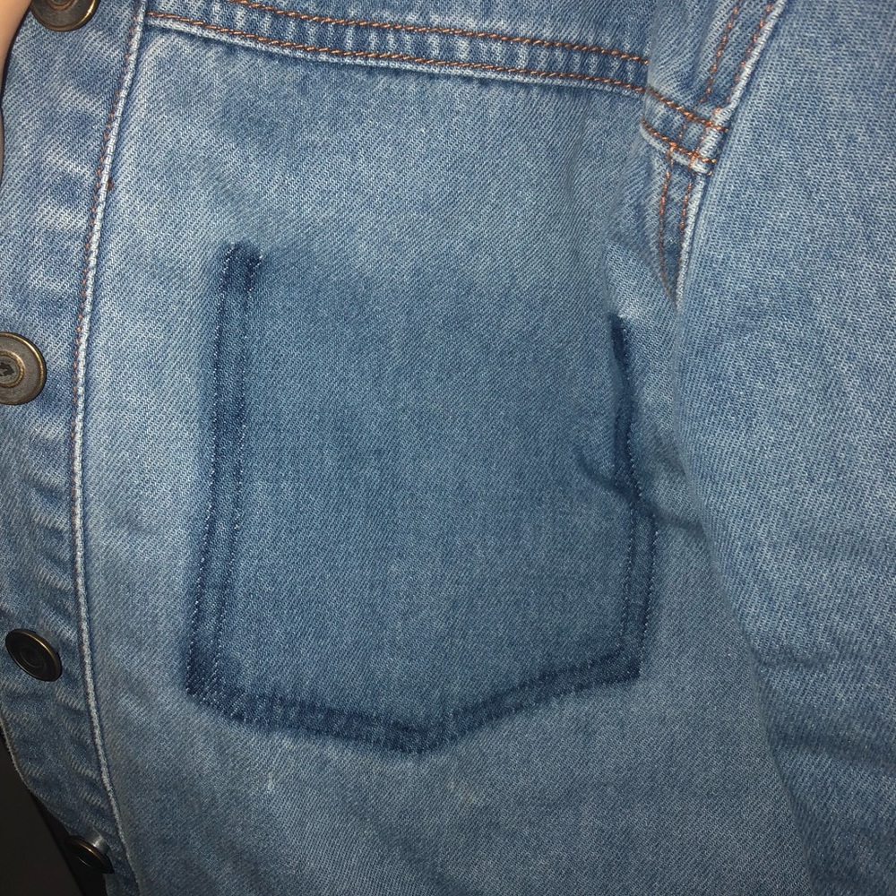 Wool lined denim jacket - Picture 3 of 3